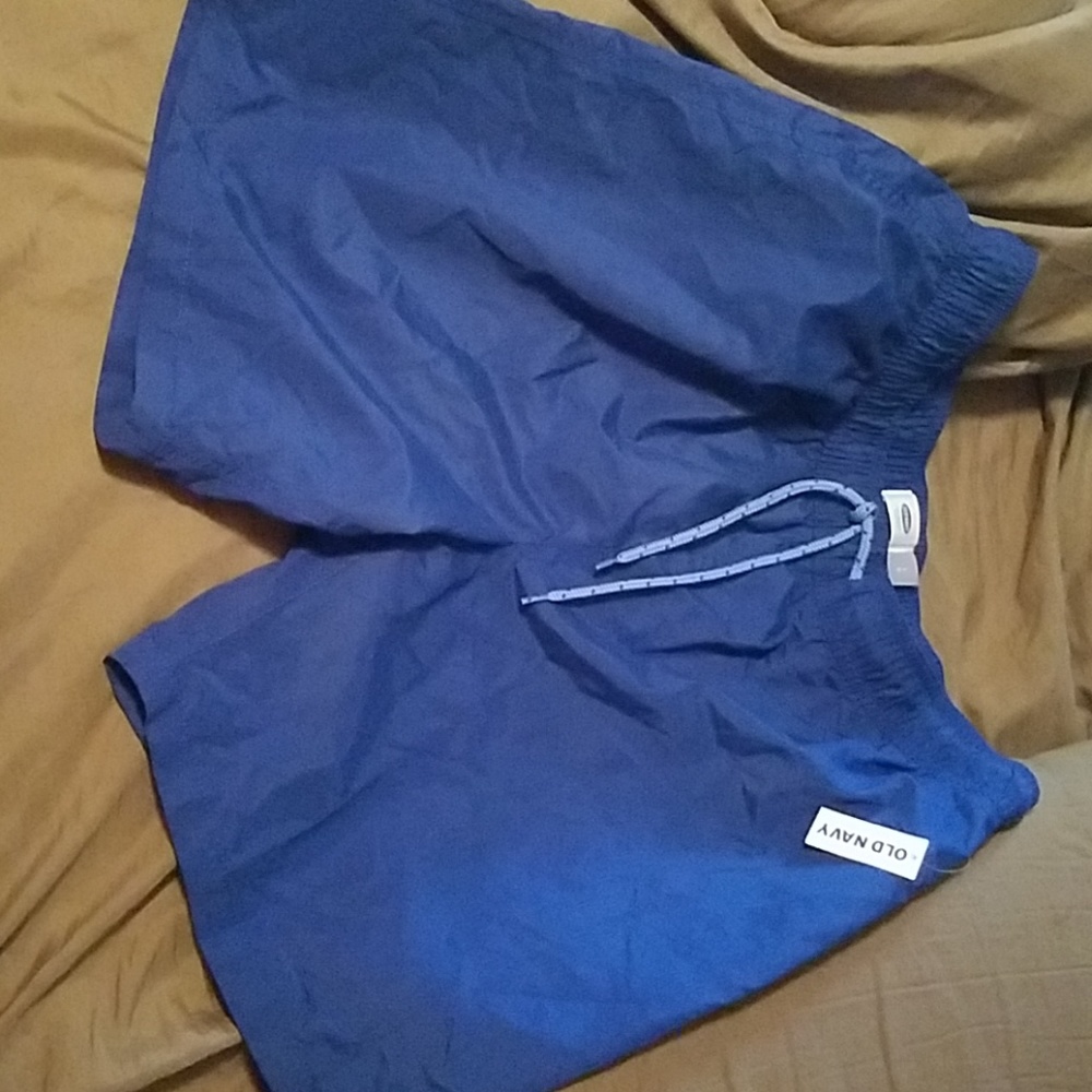 Old navy swim trunks large